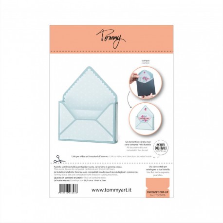 TOMMY - fustella – Envelope pop-up ® - TDC0050