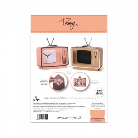 TOMMY- FUSTELLA -  Vintage tv pop-up ® - TDC0051