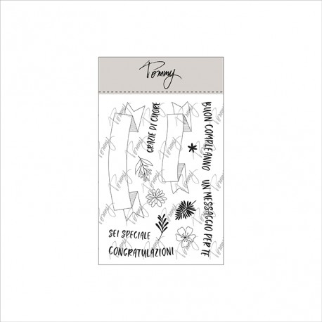 Tommy - clear stamps – BANNERS - TS0012