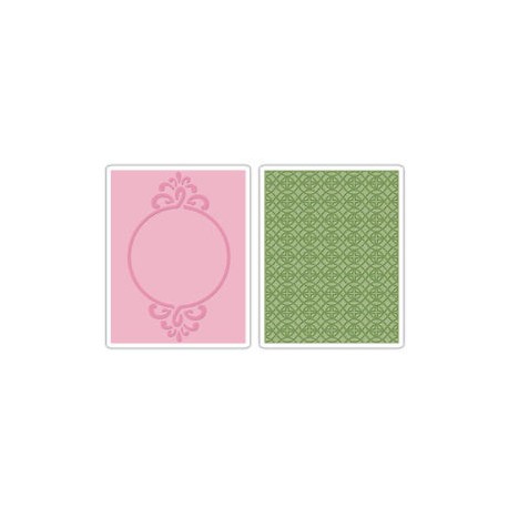 Fustella Sizzix Circle Frame& Sparkling Set