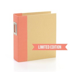Simple Stories - Snap Binder 6x8" - CORAL - LIMITED EDITION - 10775