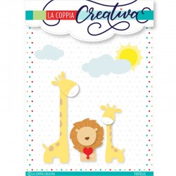 La Coppia Creativa - Fustelle - Giraffa e leone