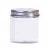 Contenitore in plastica con tappo di allumionio 9,5 X 10cm - 2589XG