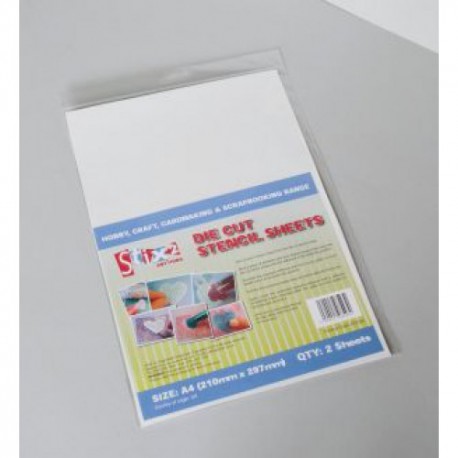 Die cut stencil sheets - Stix2