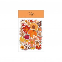 TOMMY - ABBELLIMENTI - DIE CUT - HAPPY FALL - ELEMENT - TODC000010