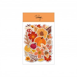 TOMMY - ABBELLIMENTI - DIE CUT - HAPPY FALL - ELEMENT - TODC0010