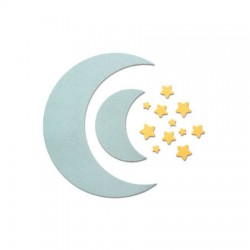 Impronte d'Autore - Fustella - Luna e stelle