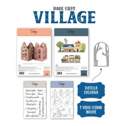 Tommy- Bundle Happy Village + 2 lezioni in video conferenza + 1 pochette + 1 fustella esclusiva