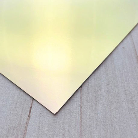 MODASCRAP - MIRROR CARDSTOCK 12X12 - GOLD