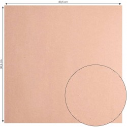FLORENCE - Cartoncino 12x12"- KRAFT LIGTH  - 2926-099