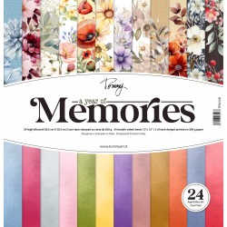 TOMMY- PAPER PACK - A year of memories 24 fogli bifacciali - TPS015B
