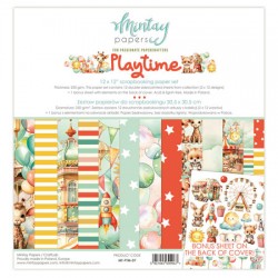 Mintay Papers -PLAYTIME -  COLLECTION -30x30 cm (12"x12") - MT-PTM-07