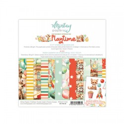 Mintay Papers - PLAYTIME, Add-On Paper Pack (6"x6") - MT-PTM-08
