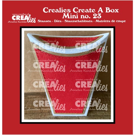 Crealies - Fustella - STANDING PILLOWBOX MINI- CCABM23