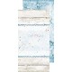 CRAFT O'CLOCK - PAD CARTE 15X30.5 - FOREVER BLUE - CC-C56-FB-09