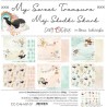CRAFT O'CLOCK - PAD CARTE 30X30 - MY SWEET TREASURE - CC-C46-MST-07