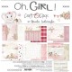 CRAFT O'CLOCK - PAD CARTE 30X30 - OH, GIRL!  - CC-C54-OG-00