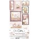 CRAFT O'CLOCK - PAD CARTE 15X30 - OH, GIRL!  - CC-C54-OG-09