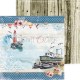 CRAFT O'CLOCK - PAD CARTE 20.3X20.3 - SEASIDE GREETINGS  - CC-C47-SG-07