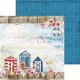 CRAFT O'CLOCK - PAD CARTE 20.3X20.3 - SEASIDE GREETINGS  - CC-C47-SG-07