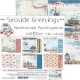 CRAFT O'CLOCK - PAD CARTE 20.3X20.3 - SEASIDE GREETINGS  - CC-C47-SG-07