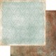 ART ALCHEMY - PAD CARTE 20.3X20.3 - In Frosty Colors – Mint-Brown Base Paper - AA-MB-PB-08