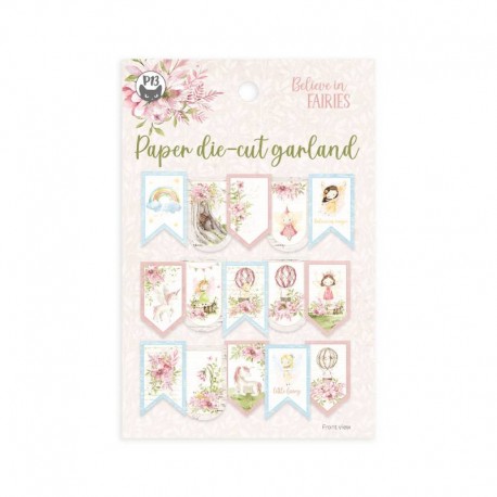 P13 - Banner die-cut garland - BELIEVE IN FAIRIES- P13-BIF-32