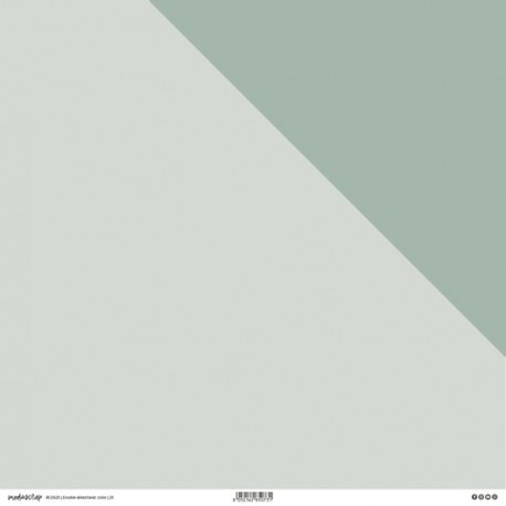 MODASCRAP -Carta 12"x12" - DOUBLE SIDED BASIC COLOR - BCDS25