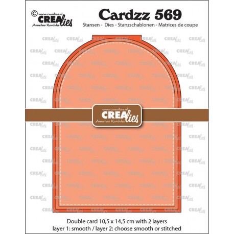 CREALIES - Fustella - DOUBLE CARD ARCH - CLCZ569