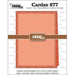 CREALIES - Fustella - DOUBLE CARD (top folded) - CLCZ577