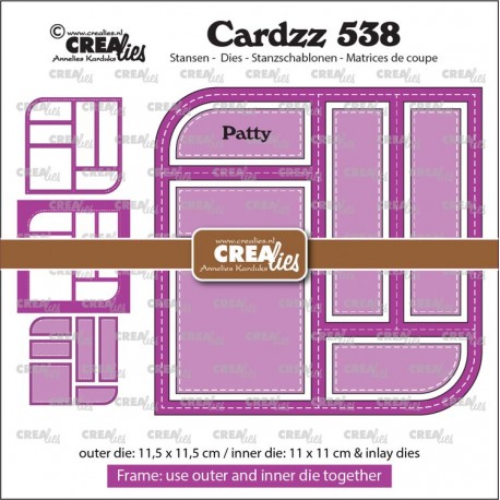 CREALIES - Fustella - FRAME & INLAY PATTY - CLCZ538