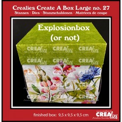 CREALIES - Fustella - EXPLOSION (or not) BOX LARGE  - CCABL27
