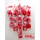 CREALIES - Fustella - ADVENT BOX WITH NUMBERS  - CCAB18