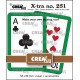 CREALIES - Fustella - PLAYING CARDS - CLXtra251