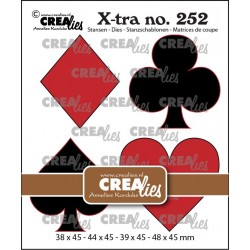 CREALIES - Fustella - PLAYING CARDS ICONS - CLXtra252