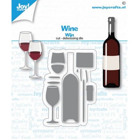 JOY! CRAFTS - FUSTELLA - Wine - 006002/1654