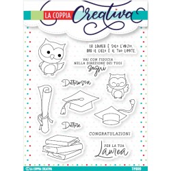 LA COPPIA CREATIVA - Timbri Clear - LAUREA- TI-506