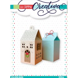 LA COPPIA CREATIVA - Fustelle - CASETTA MILK BOX - RU-515