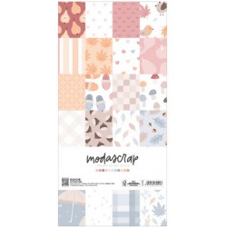 MODASCRAP - PAPER PACK - AUTUMN VIBES - 6" x 12" - AUVPP6