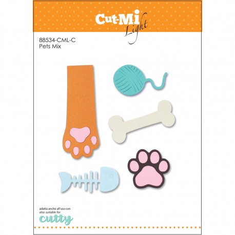 Impronte d'Autore - Fustella - PETS MIX - 88534-CML-C