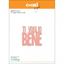 Impronte d'Autore - Fustella - TI VOGLIO BENE SMALL- 88540-CML-B