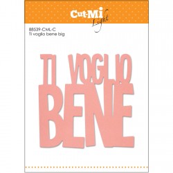 Impronte d'Autore - Fustella - TI VOGLIO BENE BIG- 88539-CML-C