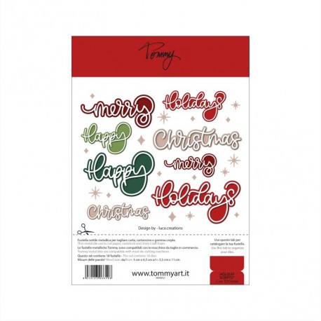 TOMMY - Fustella –  HOLIDAY SCRIPTS® - TDC0089