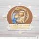 IMPRONTE D'AUTORE - Timbro - HOLY FAMILY - 2609-CLEM-C