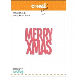 Impronte d'Autore - Fustella - MERRY XMAS SMALL - 88558-CML-B