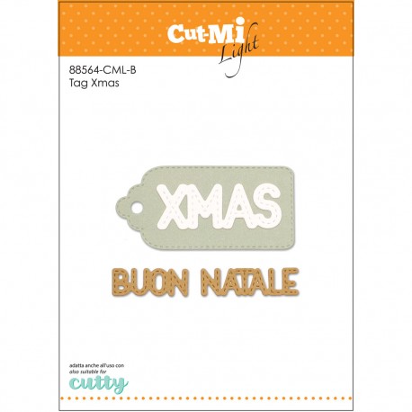 Impronte d'Autore - Fustella - TAG XMAS - 88564-CML-B