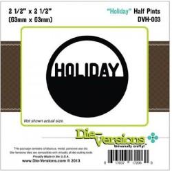 Fustella Die versions - Holiday