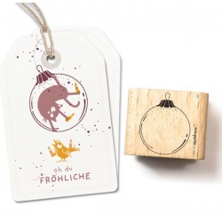 Cats on appletrees - Timbro Legno - PALLA DI NATALE 10 - 28115