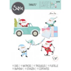 SIZZIX - Fustella Thinlits - ATTIVITA' NATALIZIE - 665958