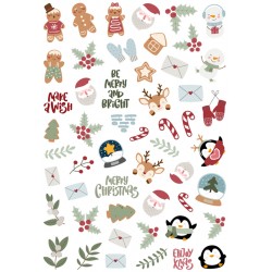 MODASCRAP - DIE CUT - TRADITIONAL CHRISTMAS - MSDC-031